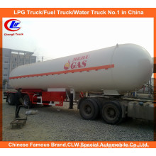 Heavy Duty Asme Standard Tri-Axle LPG Transport Tanker Truck Trailer